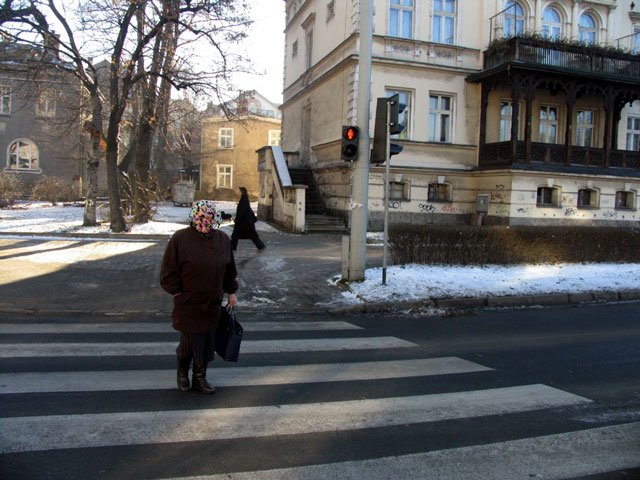 Na tym skrzyżowaniu trzeba szczególnie uważać, także w ciągu dnia.