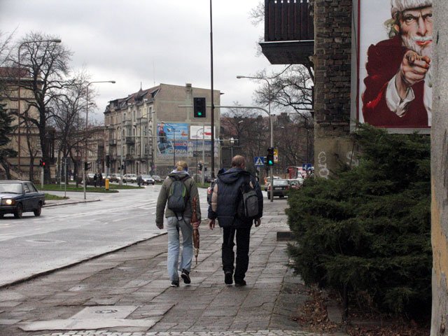 Na budynku