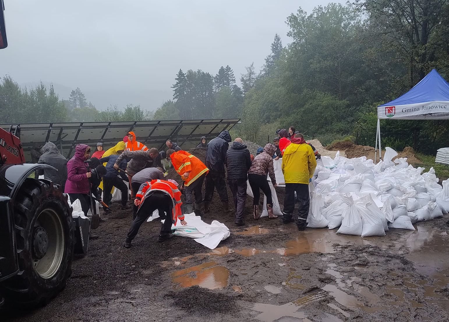 Walka z powodzią 15 września