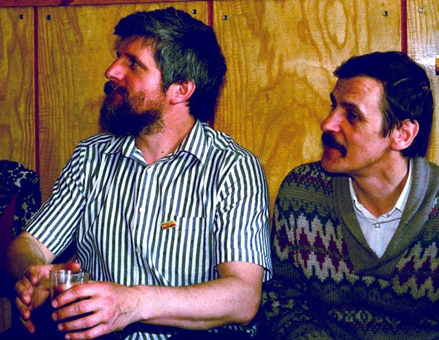 Ryszard Matusiak podczas zjazdu