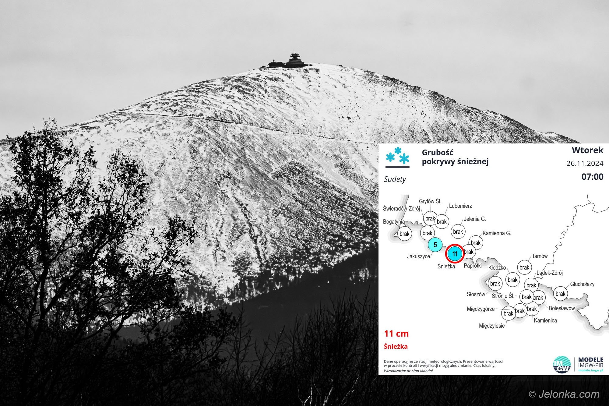 sniegu-w-karkonoszach-coraz-mniej-129294