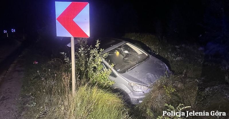policjanci-z-karpacza-zatrzymali-pijanego-kierowce-ktory-wpad-do-rowu-teraz-za-swoje-czyny-odpowie-przed-sadem-135734