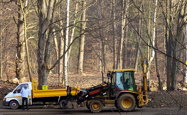 Na budowie elektrowni Bobrowice przy Borowym Jarze.