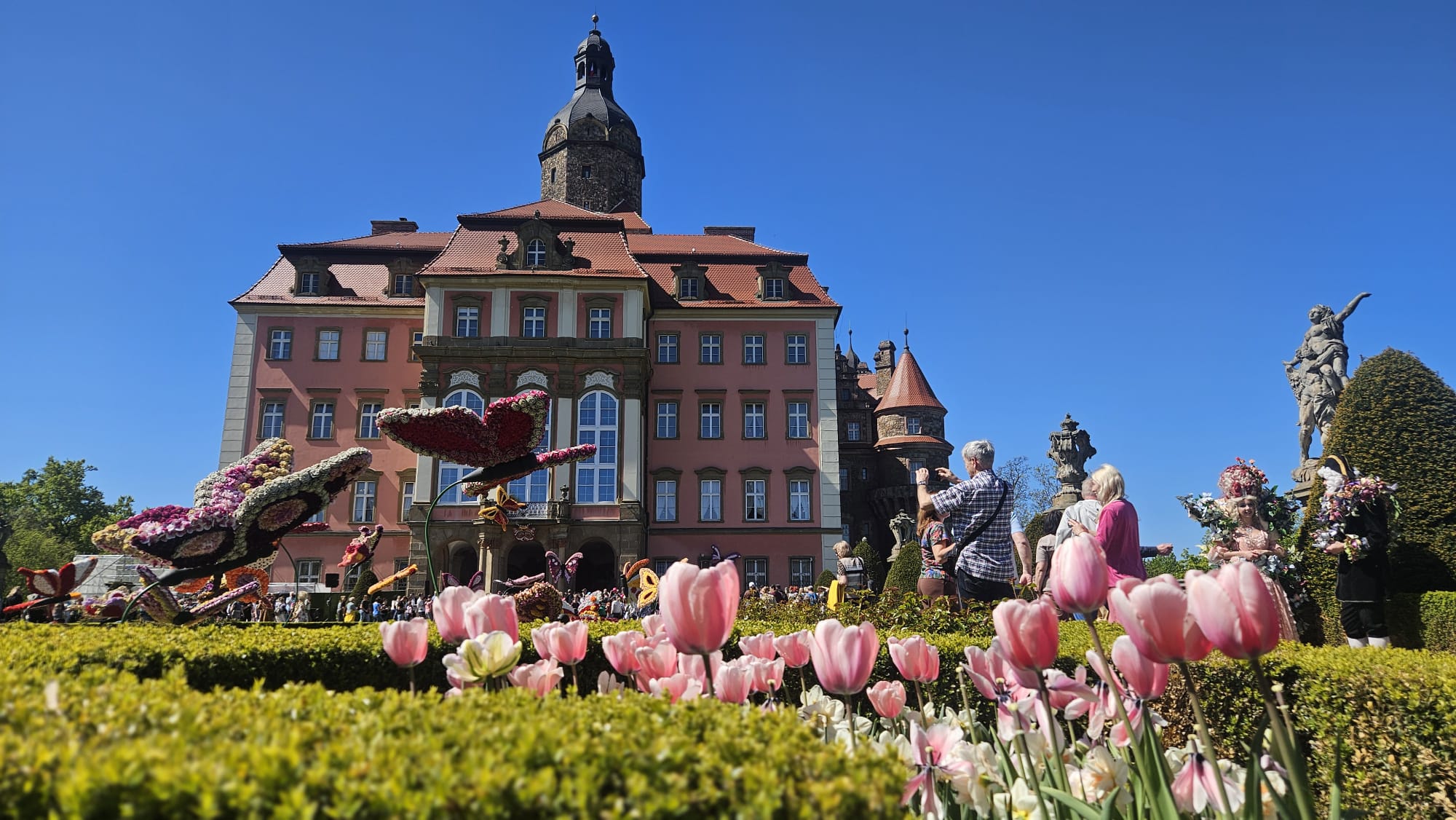 Festiwal Kwiatów na Zamku Książ
