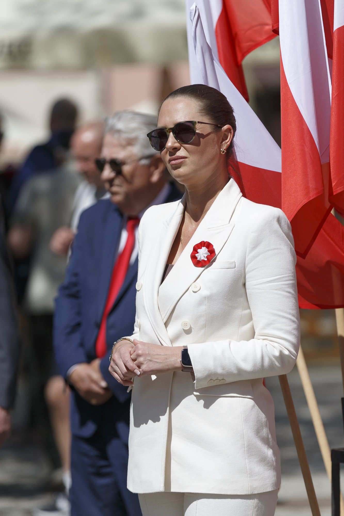 Biało–czerwony Plac Ratuszowy
