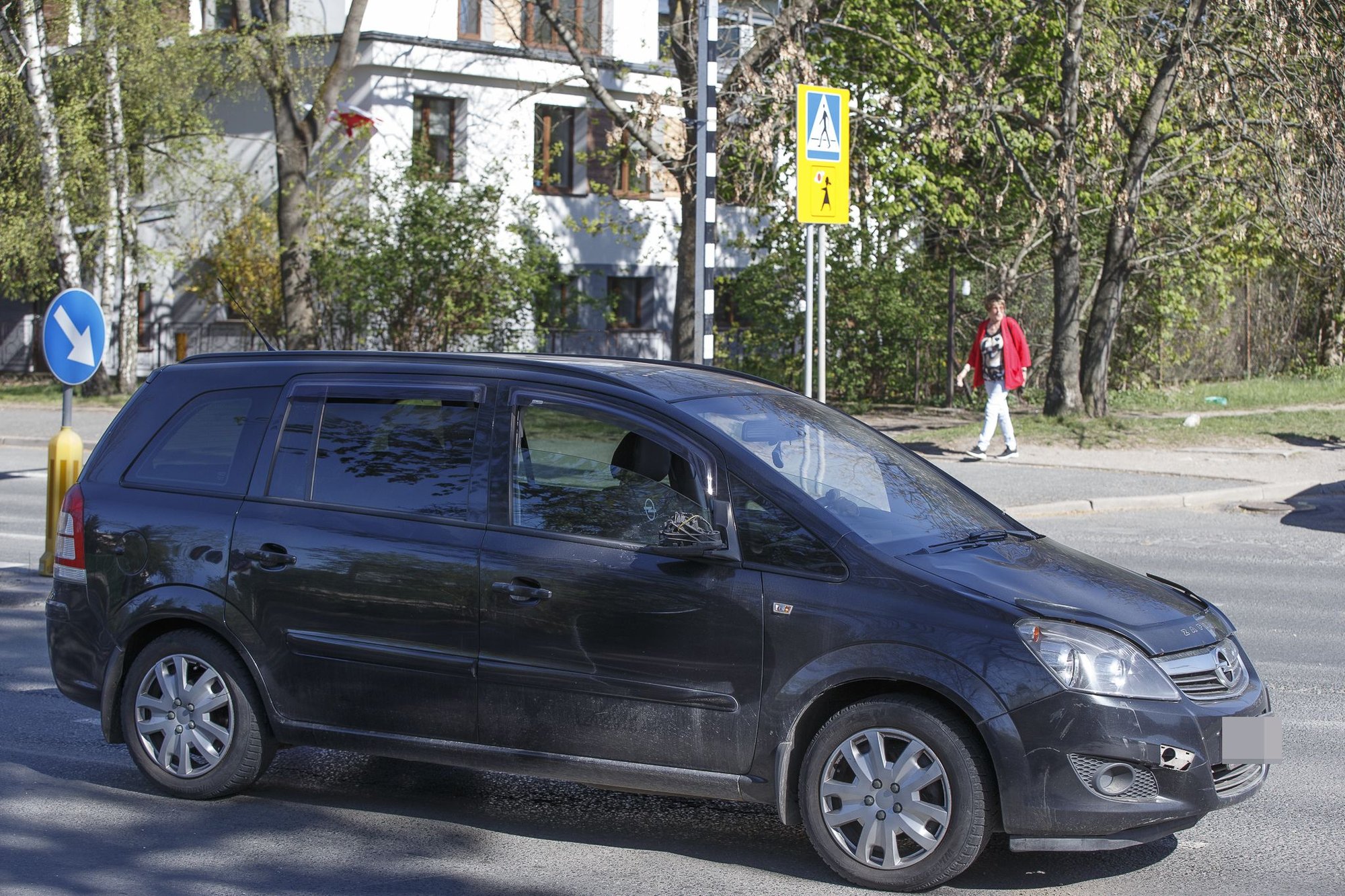 Pijana rowerzystka potrącona na przejściu