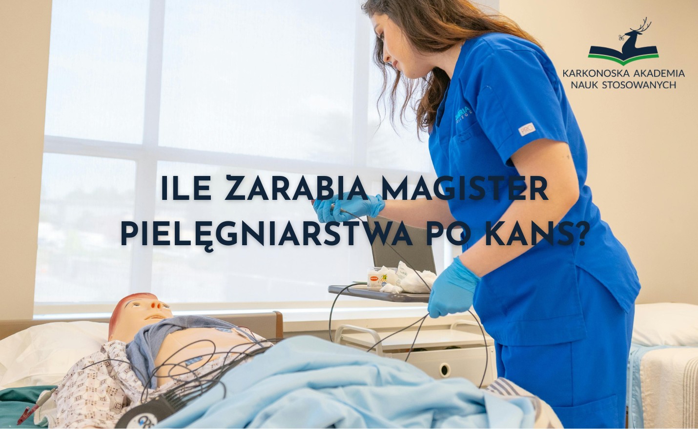 Zarobki pielęgniarek w Jeleniej Górze na poziomie branży IT. Absolwenci KANS wśród najlepiej opłacanych w Polsce