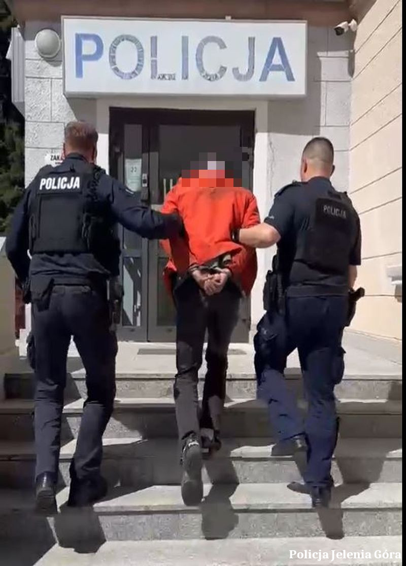 Złodzieje przyłapani na torach