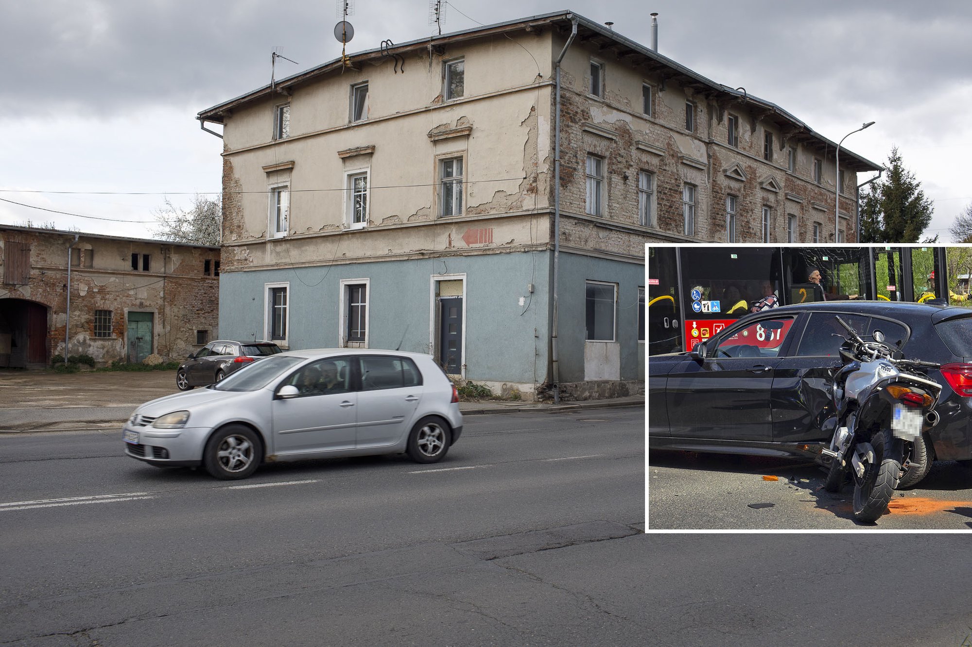 Wypadek na Wolności – czyja była wina? Rekonstrukcja zderzenia