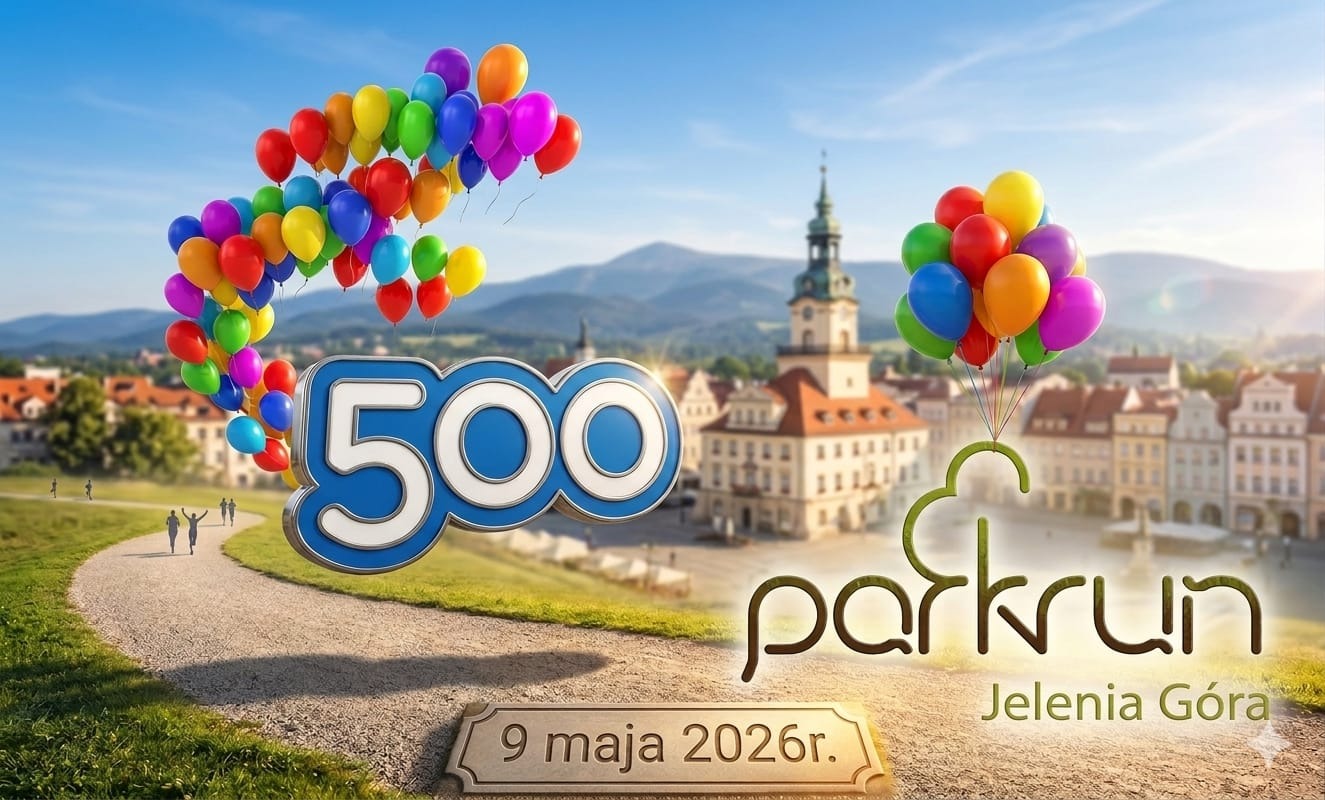 500 razy Park Run w Cieplicach