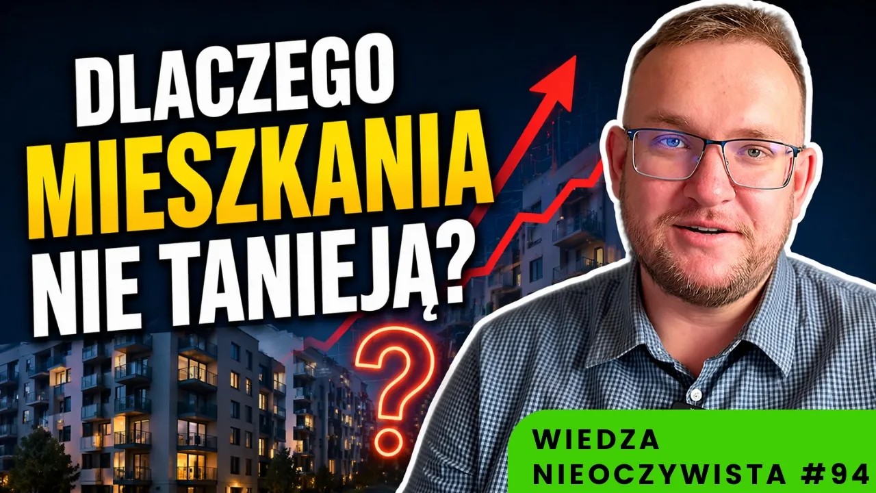 Dlaczego ceny mieszkań nie spadają mimo rekordowej podaży?