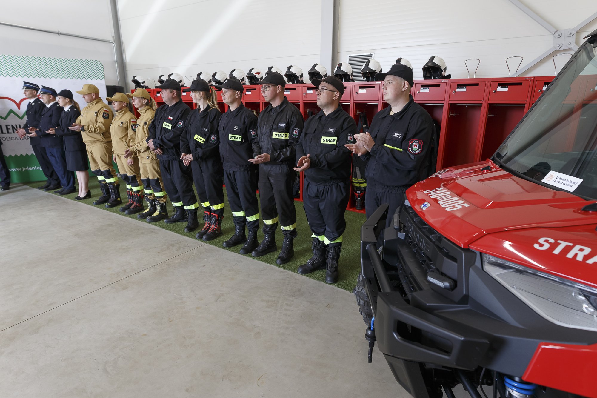 Remiza na Wiejskiej – nowy obiekt dla strażaków