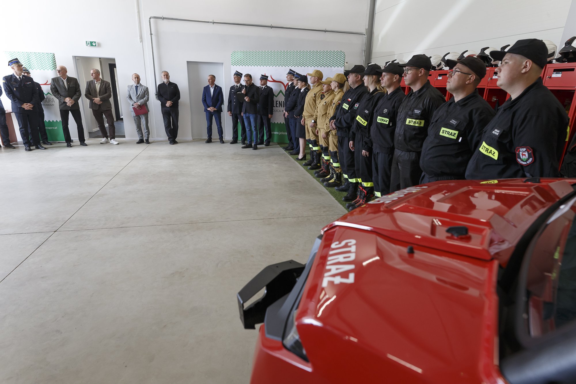 Remiza na Wiejskiej – nowy obiekt dla strażaków