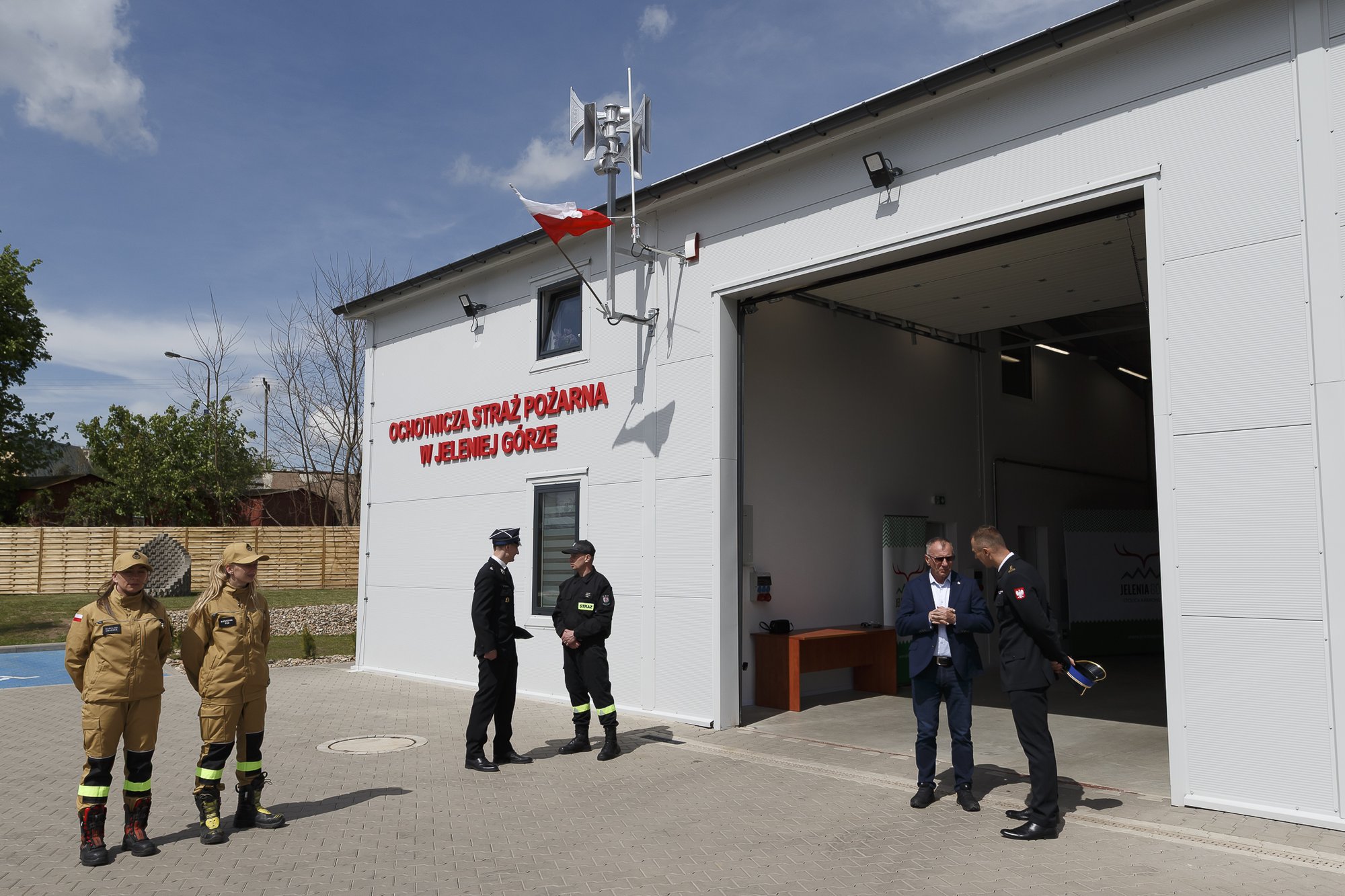 Remiza na Wiejskiej – nowy obiekt dla strażaków