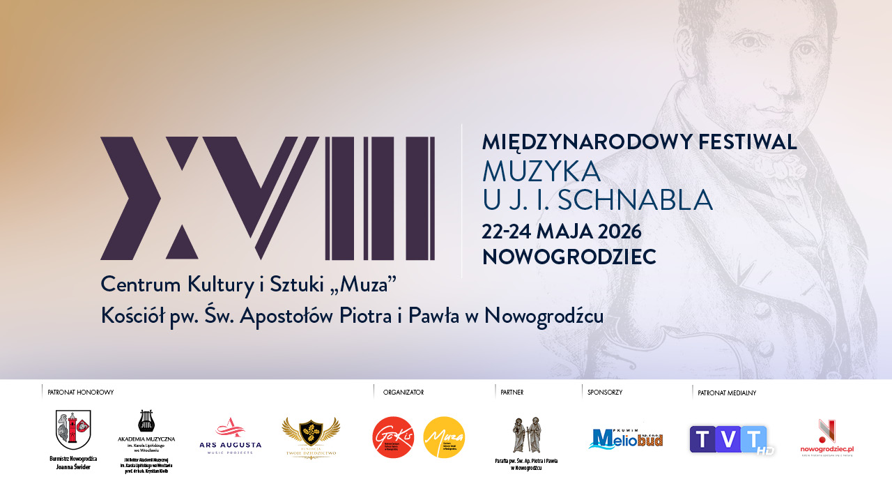 XVIII Międzynarodowy Festiwal „Muzyka u Józefa Ignacego Schnabla” w Nowogrodźcu