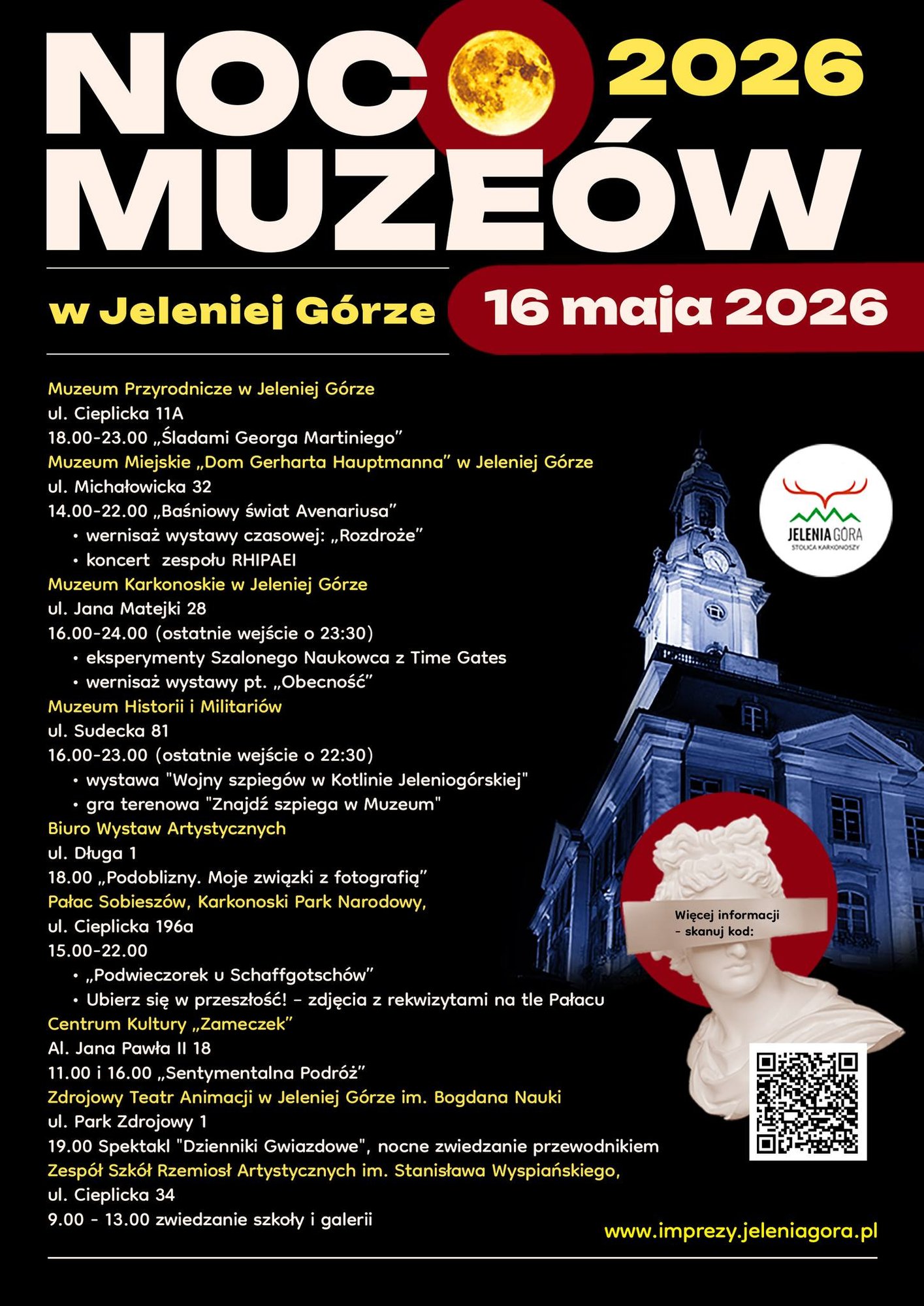 Noc Muzeów 2026 w Jeleniej Górze