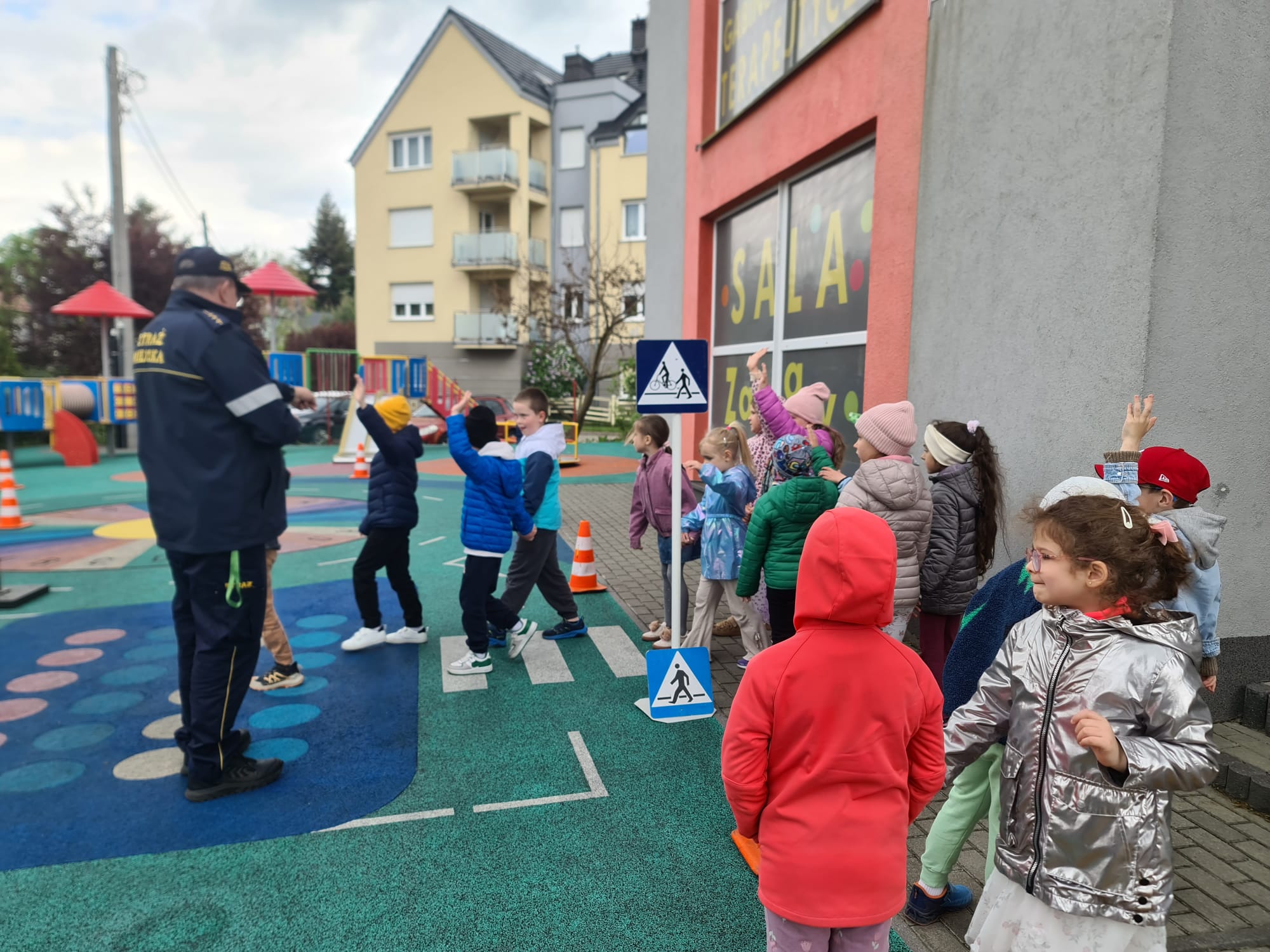 Największe emocje wzbudziło miasteczko drogowe