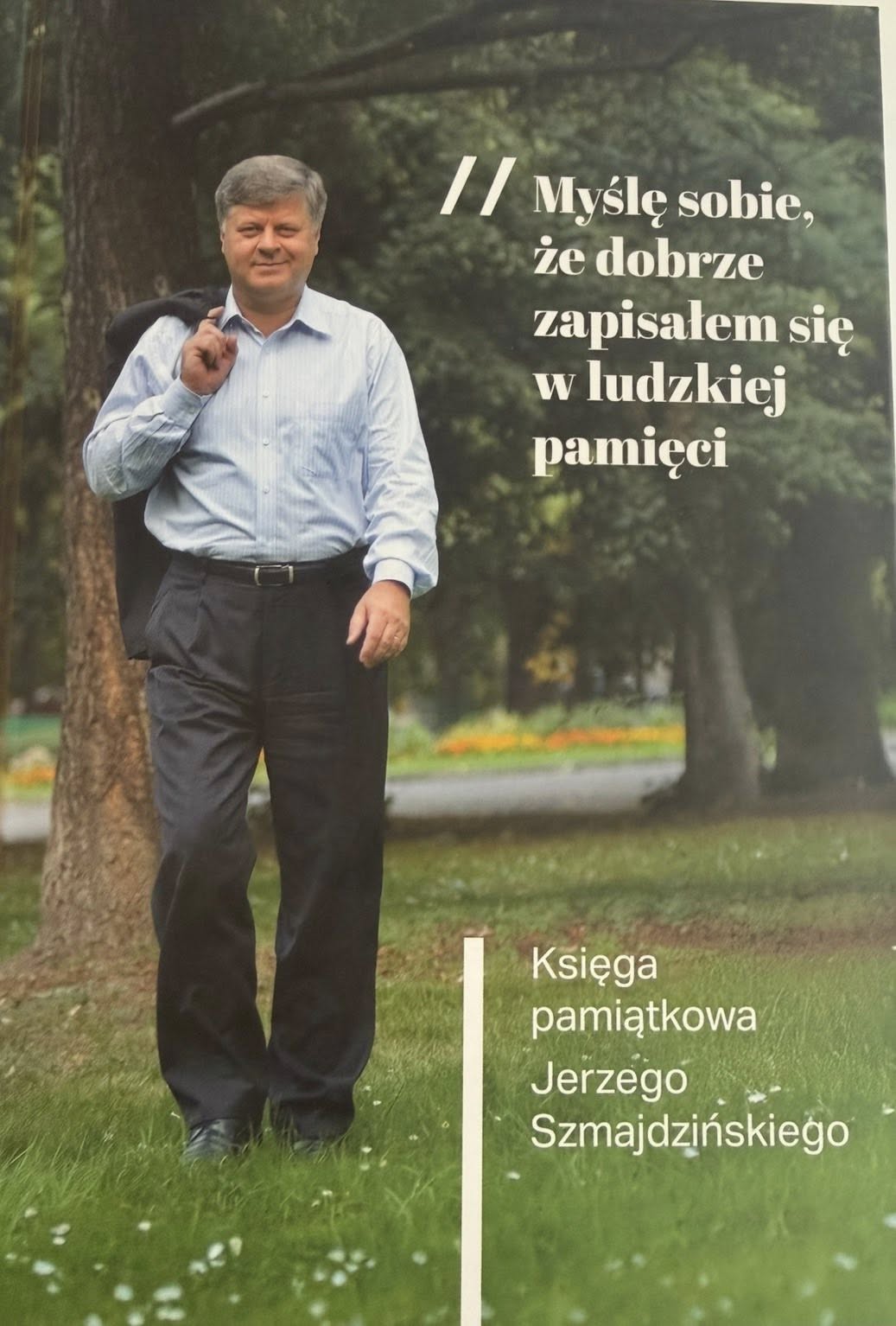 Książka o Jerzym Szmajdzińskim