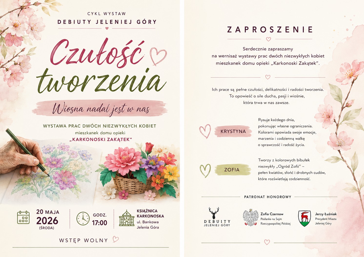 Czułość tworzenia w Książnicy Karkonoskiej
