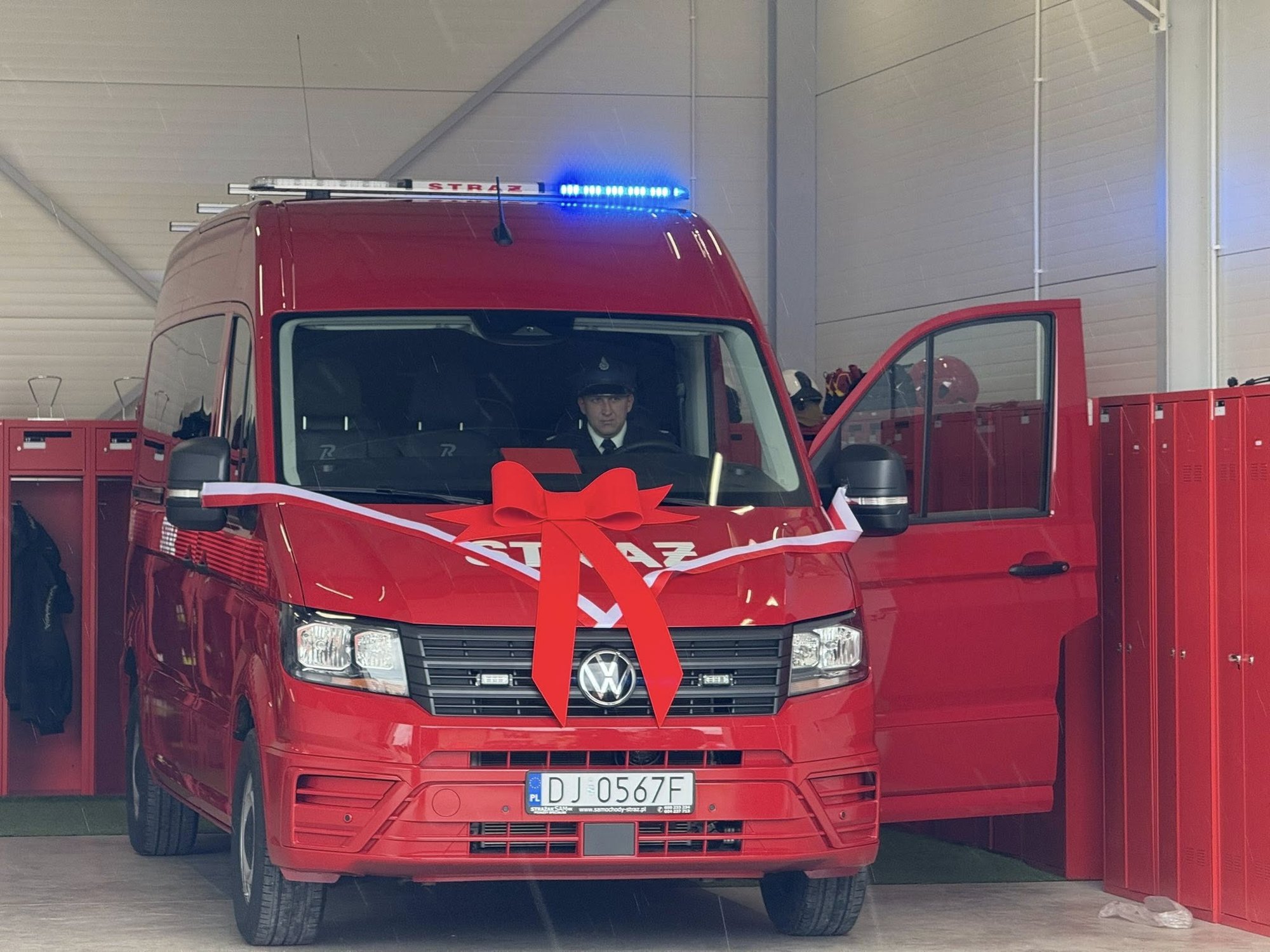 Nowy wóz dla strażaków z Wiejskiej