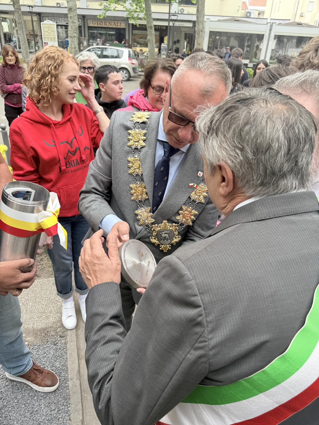 Skwer Jeleniej Góry otwarty w Cervii