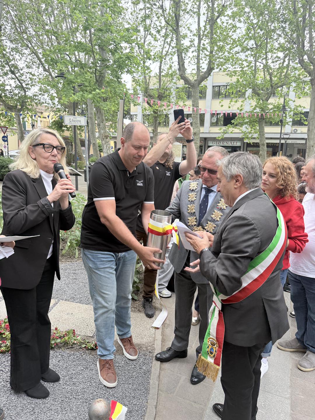 Skwer Jeleniej Góry otwarty w Cervii