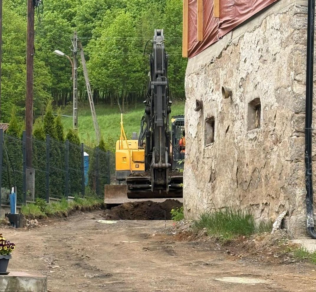 Pod Chojnikiem widać postęp prac