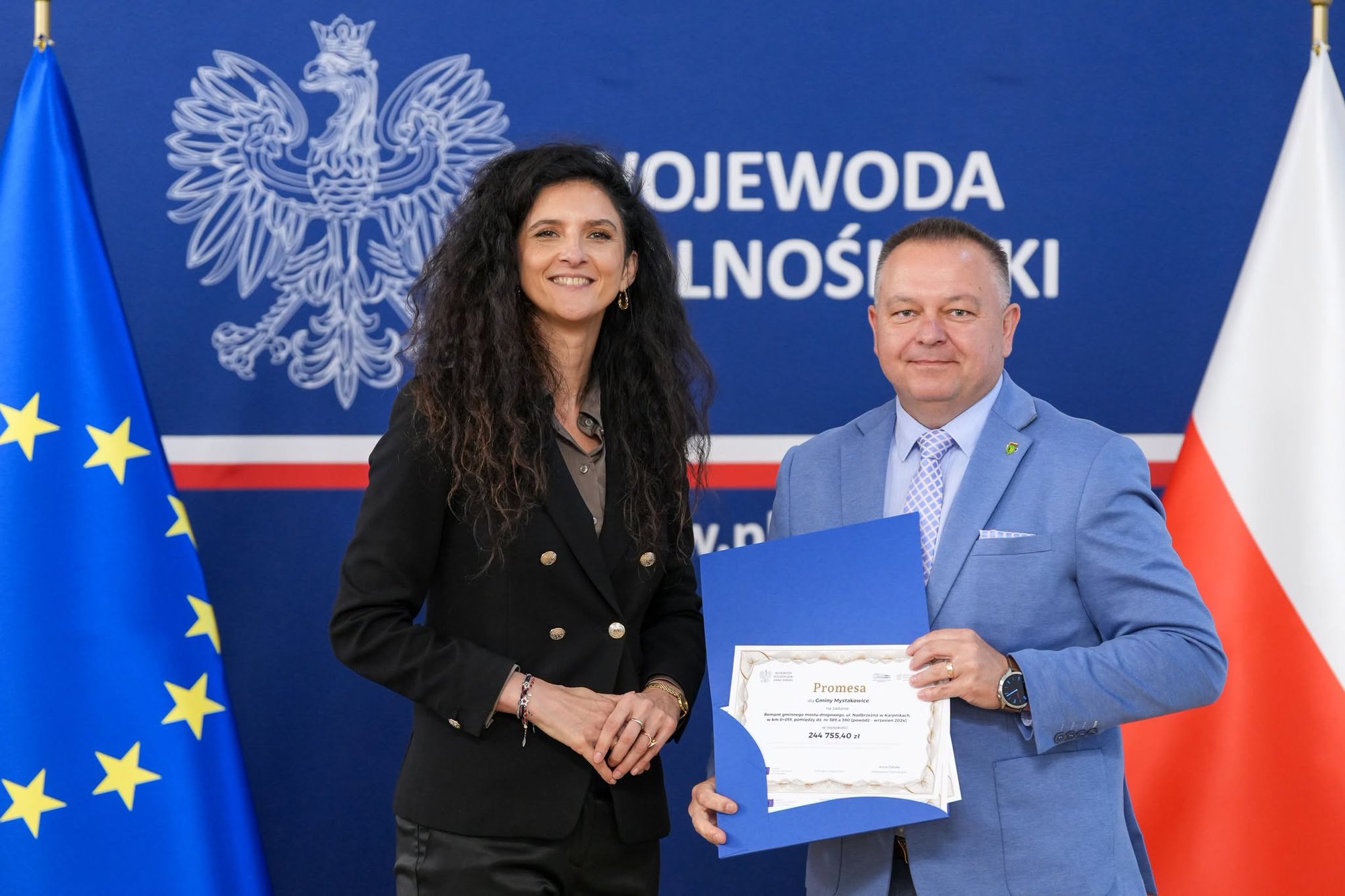 Gmina odbudowuje to, co zabrała woda