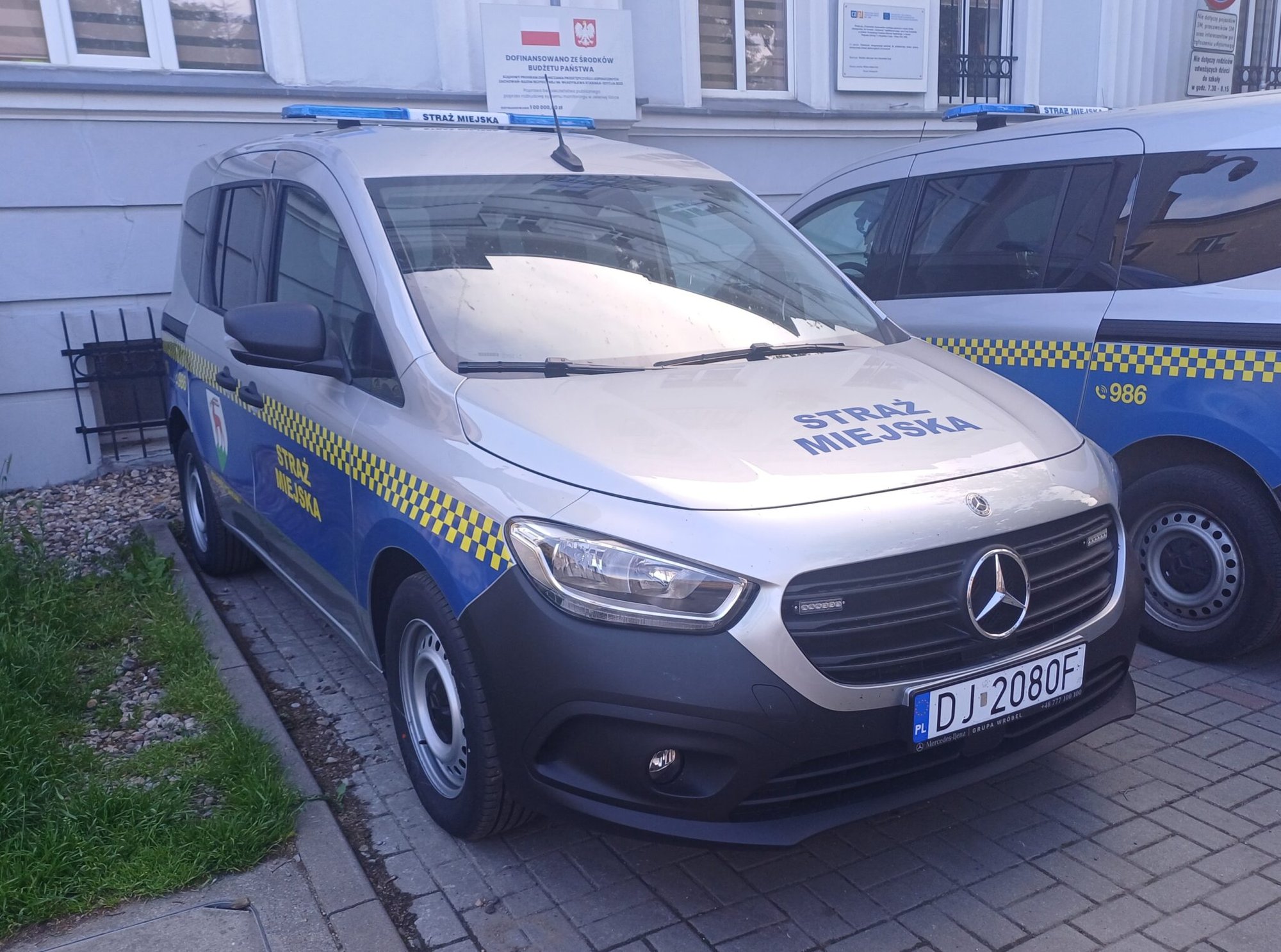 Nowy Mercedes Straży Miejskiej