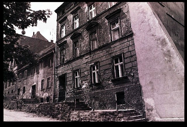 Ulica Górna w roku 1991.