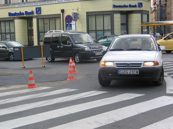 Ubiegłoroczny remont ul. Bankowej.