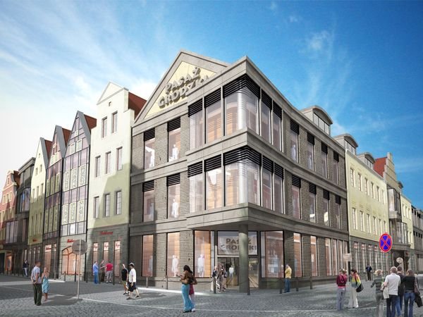 Pasaż Grodzki – po lewej stronie ulica Jasna.