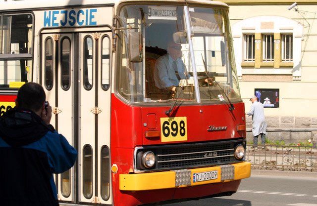 Ikarusy to jedne z bardziej wysłużonych autobusów w