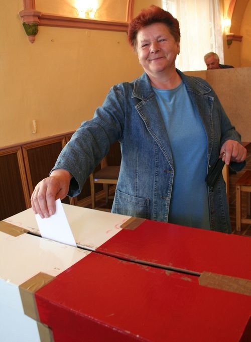 Teresa Tracz oddała głos tuż po godzinie 9.