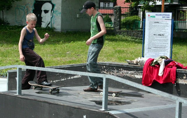 Skate park przy ul. Złotniczej powstał dzięki inicjatywie młodzieży.