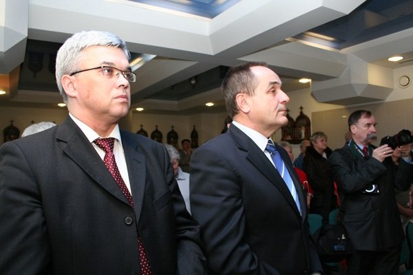 Maciej Biardzki i jego zastępca Piotr Binek.