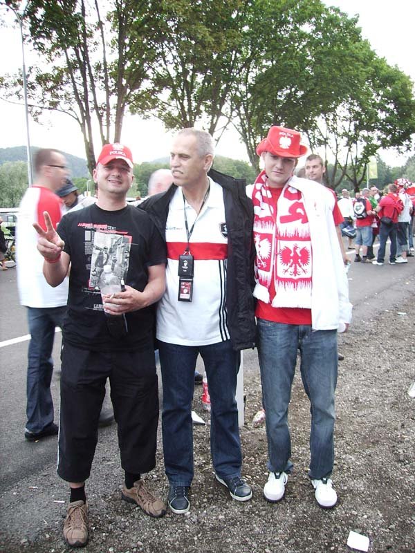 Od lewej: Marcin Bustowski, Zygmunt Solorz( szef rady nadzorczej Polsat), Krzysztof Bustowski