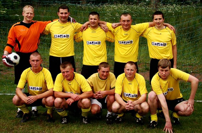 Drugie miejsce zajęła drużyna – Kaja Matex