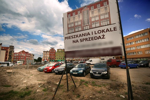 Tu było