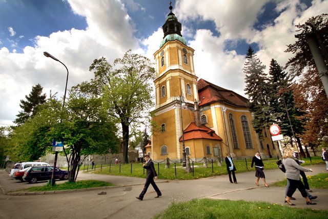 Kościół ewangelicki Zbawiciela w Cieplicach.