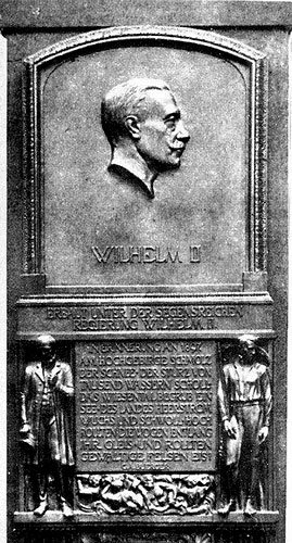 Zaginiona tablica z wizerunkiem Wilhelma II.