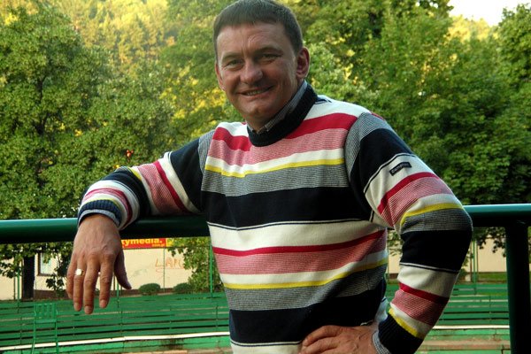 Opiekun kortów Marian Chłopeniuk