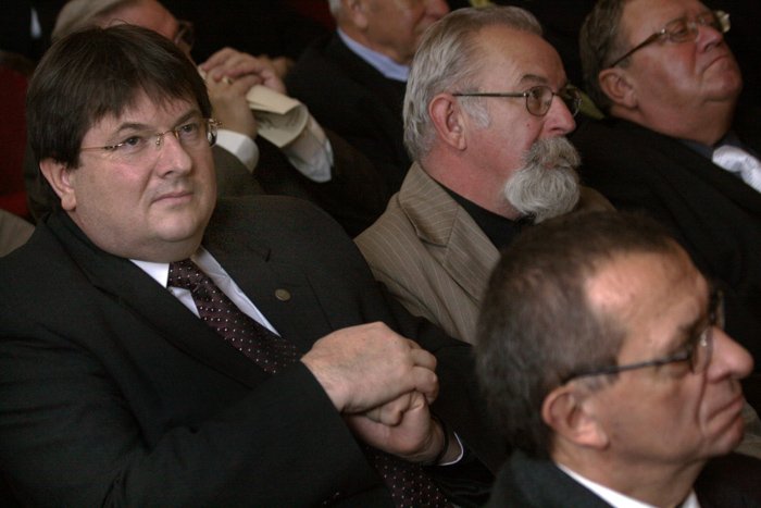 Roman Kwaśnicki był honorowym gościem inauguracji roku akademickiego 2009/2009 w Wyższej Szkole Menedżerskiej