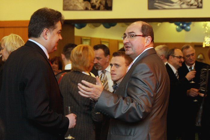 Od lewej: Ireneusz Łojek, Piotr Miedziński i Marek Obrębalski.
