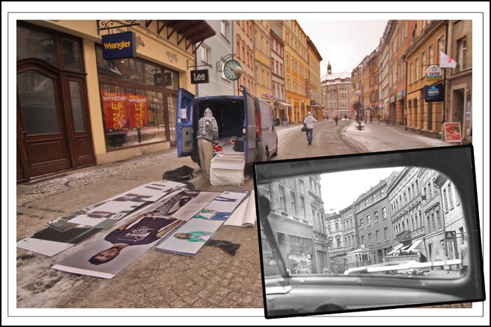 Po ulicy 1 Maja do 1969 roku jeździły tramwaje podonbnie jak po Bydgoskiej ul. Długiej. Dziś obydwa trakty są deptakami. Ale w Bydgoszczy nie zlikwidowano tramwajów, choć po ul. Długiej już nie jeżdżą.