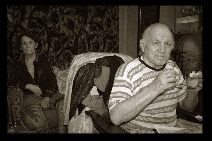 Jedno z ostanich zdjęć Anny Perun z mężem: marzec 2009.