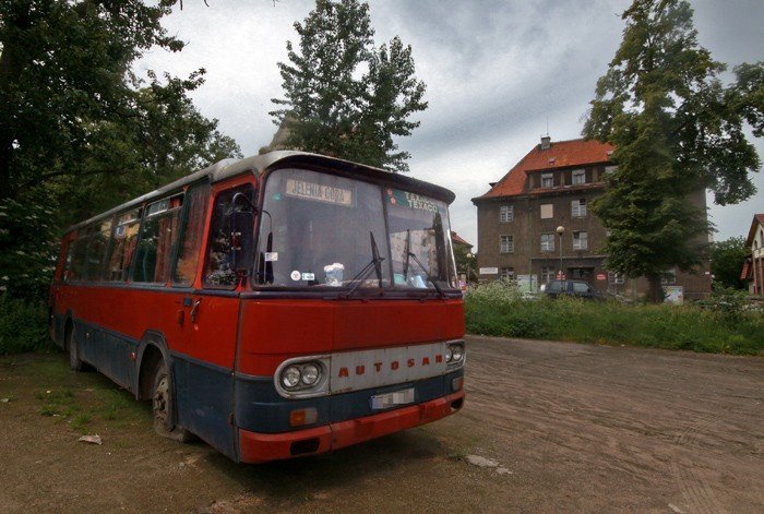 To już archiwalne zdjęcie autobusu.