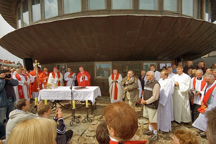 10 sierpnia 2007 roku na Śnieżce.