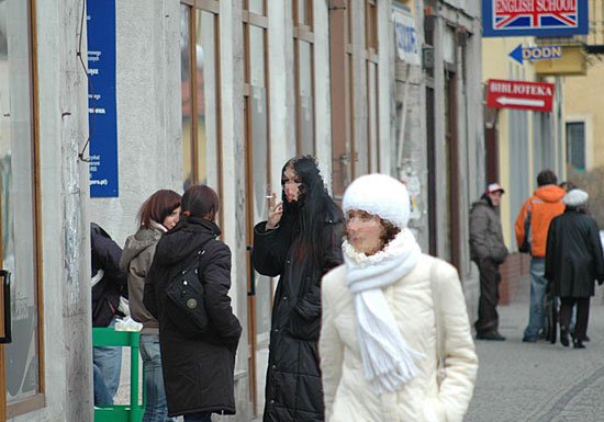 Przerwa przed ZSLiZ nr 2, popularną