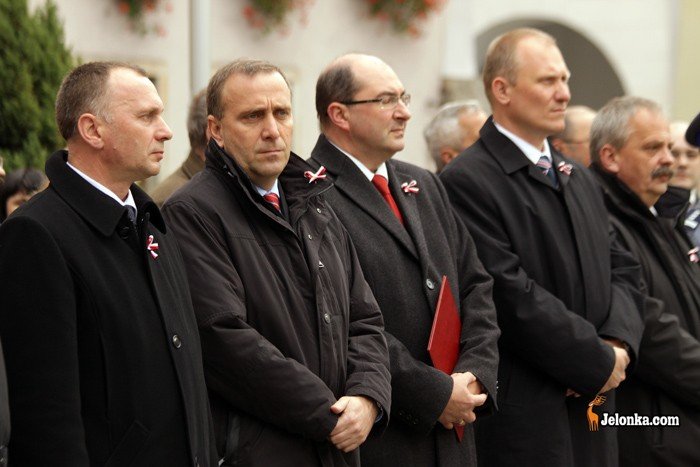 Grzegorz Schetyna w Jeleniej Górze. 11 listopada 2008